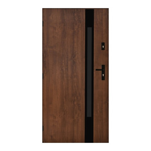 External Door Pantor Etna Black 90, left, walnut