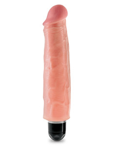 King Cock 7" Vibrating Stiffy Flesh