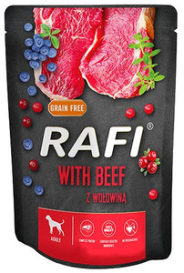 Rafi Rafi Dog Wet Food with Beef 300g
