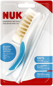 NUK Baby Brush with Comb, blue