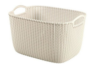 Curver Storage Basket L 19l, light beige