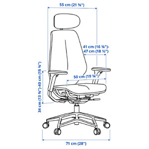 STYRSPEL Gaming chair, purple/black