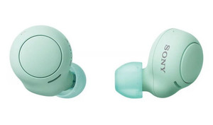 Sony Truly Wireless In-ear Headphones WF-C500, green