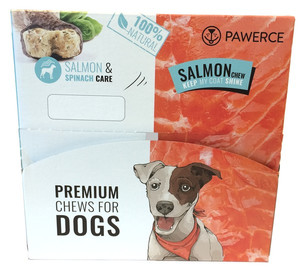 Pawerce Salmon Bone for Dogs Large Breeds 12x115g