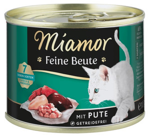 Miamor Feine Beute Pute Turkey Cat Food Can 185g