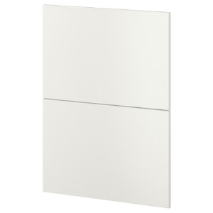 METOD 2 fronts for dishwasher, Veddinge white, 60 cm