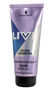 Schwarzkopf Live Silver Shampoo for blonde, white or grey hair  200ml