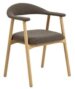 Dining Chair Addi, brown/oak