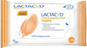 Lactacyd Femina Intimate Hygiene Wipes 15pcs