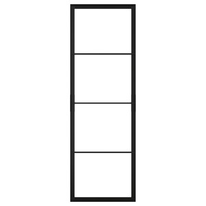 SKYTTA Sliding door frame, black, 77x231 cm