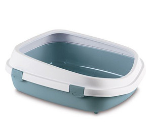 Litter Box Jumbo for Large Cats, grey