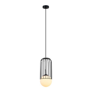 Italux Pendant Lamp Matty 1x E27, black