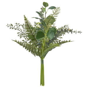 SMYCKA Artificial bouquet, in/outdoor green, 50 cm