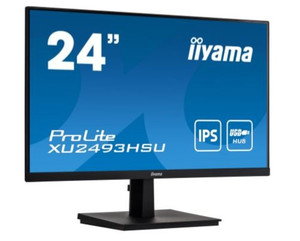 Iiyama 24" Monitor IPS HDMI DP 2x2W USB XU2493HSU-B1