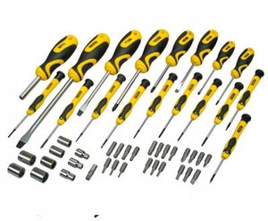 Stanley Screwdriver and Bit Set 49pcs