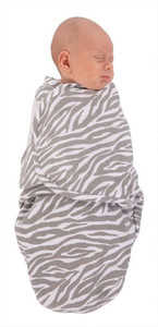 Bo Jungle B-Wrap Baby Wrapping Blanket Small White Tiger Small 0-4m