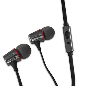 Esperanza Headphones Earphones, black/red