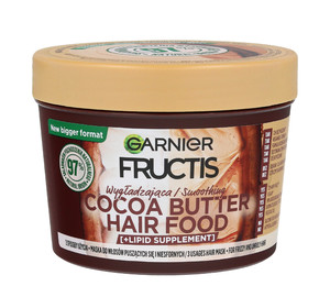 Fructis Hair Food Smoothing Hair Mask Cocoa Butter 97% Natural 400ml