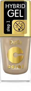 Delia Cosmetics Coral Hybrid Gel Nail Polish no. 73  11ml