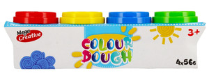 Mega Creative Colour Dough 4-pack 3+
