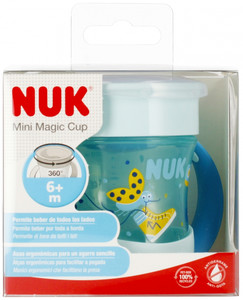 NUK Mini Magic Cup 160ml 6m+, blue