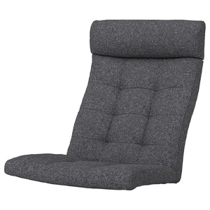 POÄNG Armchair cushion, Gunnared dark grey