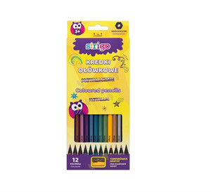 Strigo Metallic Coloured Pencils 12 Colours