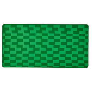 BLÅSKATA Gaming mouse pad, green/patterned, 40x80 cm