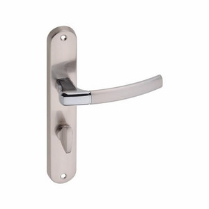 Door Handle Gamet Carino 72mm, brushed nickel/chrome