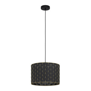 Pendant Lamp Marasales M 1 x E27, black