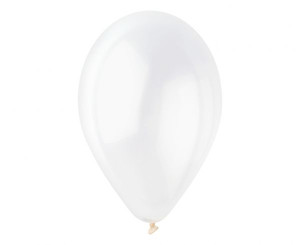 Balloons Pastel 12" 100pcs, transparent