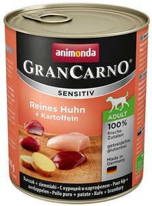 Animonda GranCarno Sensitiv Chicken & Potatoes Dog Wet Food 800g
