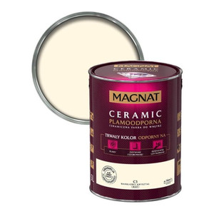 Magnat Ceramic Interior Ceramic Paint Stain-resistant 5l, vanilla crystal