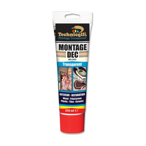 Techniqll Transparent Montage Dec Adhesive 250ml