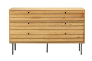 Chest of Drawers Lattes, oak-look