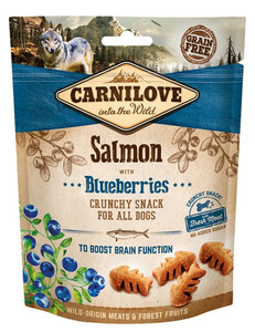 Carnilove Dog Snack Fresh Crunchy Salmon+Blueberries 200g