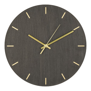 Wall Clock Asti 30cm, grey