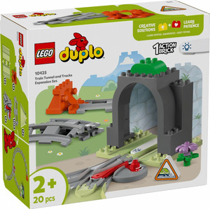 LEGO DUPLO Train Tunnel and Tracks Expansion Set 24m+