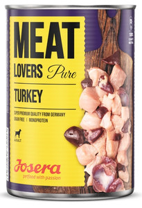 Josera Meat Lovers Pure Turkey Wet Dog Food 400g