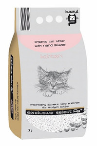 Cat Litter Bazyl Ag+ Select Kitten 7L
