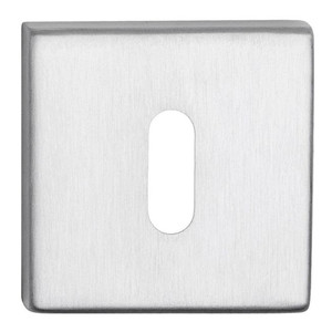 Door Escutcheon Metalbud, lower, stainless steel