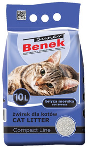 Cat Litter Super Benek Compact See Breeze 10L