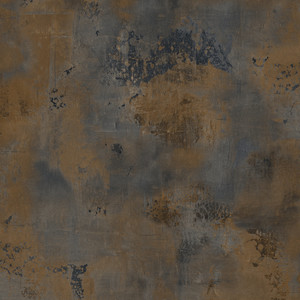 GoodHome Vinyl Wallpaper on Fleece Fuch, dark blue