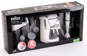 Klein Braun Set of Kitchen with Toy Accessories 3+