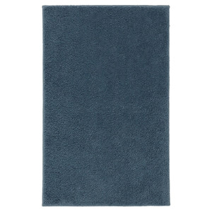BACKMÅRA Bath mat, dark grey-blue, 50x80 cm