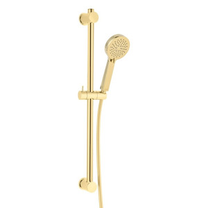 Ferro Shower Set Rillo, 3-function, gold