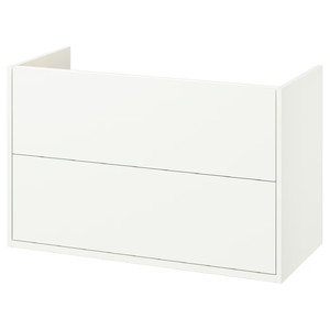 HAVBÄCK Wash-stand with drawers, white, 100x48x63 cm