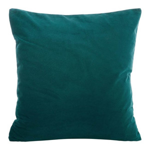 Cushion Milo 45 x 45 cm, dark turquoise