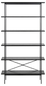 Shelving Unit Angus, black