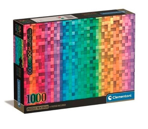 Clementoni Jigsaw Puzzle Compact Colorboom Pixel 1000pcs 10+